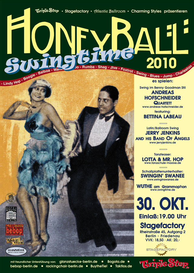 SWINGTIME HONEYBALL PLAKAT